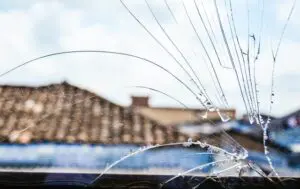 cracked single pane