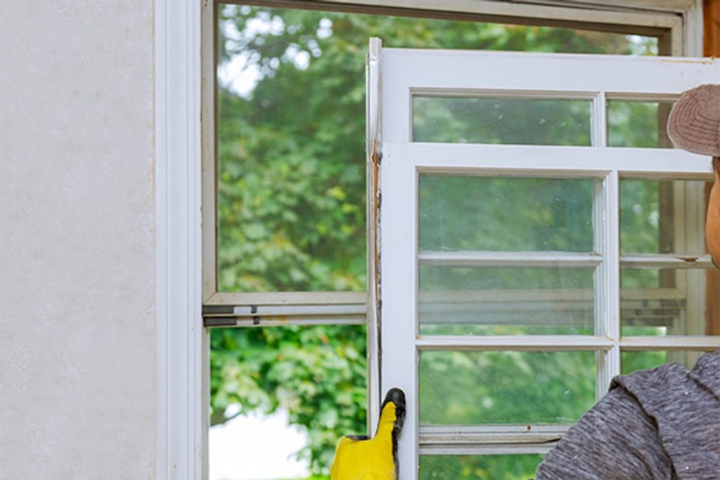 Broken window repairs