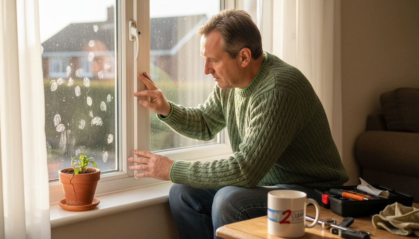 Inspecting double glazing window seals