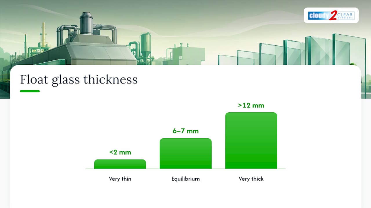 How is float glass made? — overview diagram