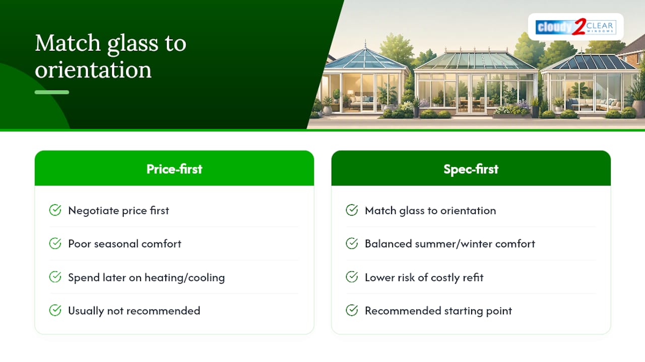 Why the "cheapest glass" advice usually costs homeowners more — overview diagram