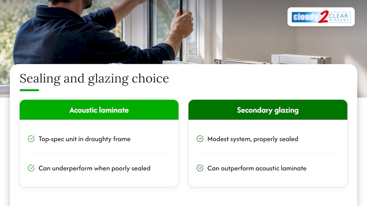 How frame sealing affects retrofit performance