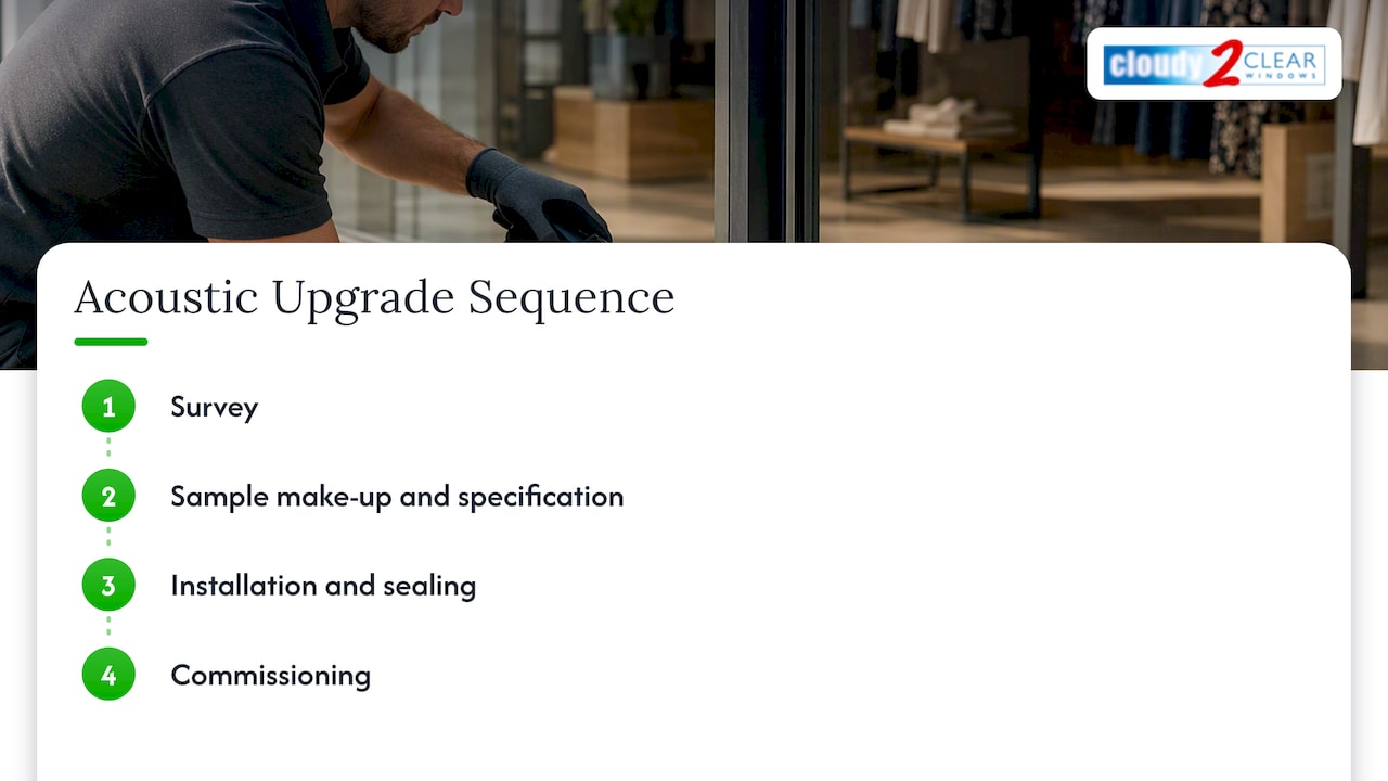 Practical experience: how installers translate a spec into a quieter shopfront — overview diagram