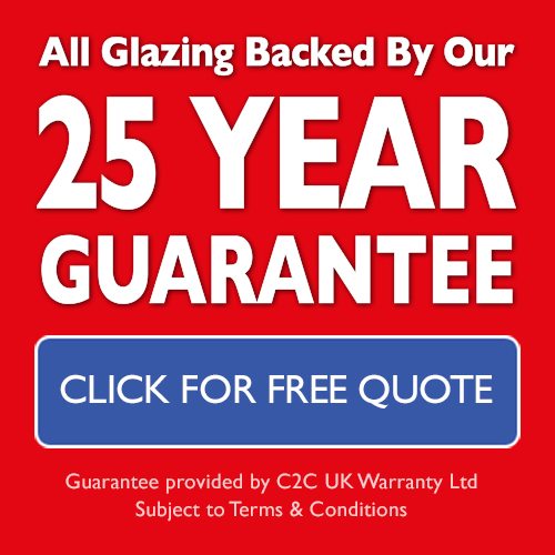 All glazing backed by a 25 year guarantee