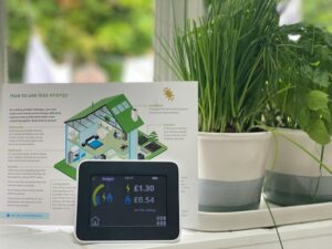 smart meter measuring energy efficiency